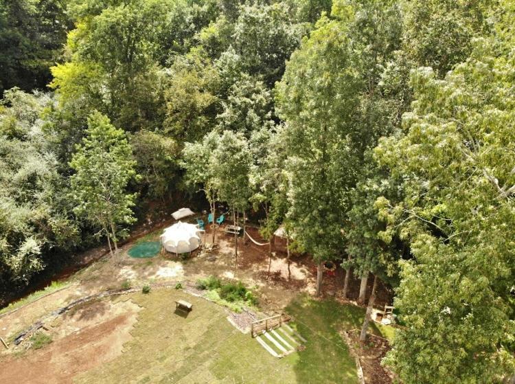 The Aries-A Stargazing, Luxury Glamping Tent Rogersville Екстериор снимка