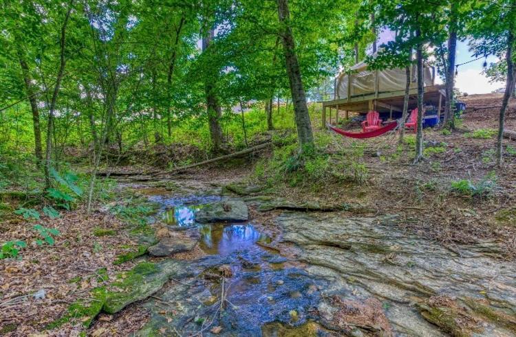 The Aries-A Stargazing, Luxury Glamping Tent Rogersville Екстериор снимка